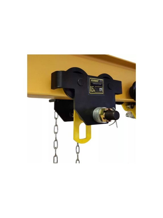 МПУ OCALIFT г/п 500кг 3x3 c ручной цепной талью ТРШ 500кг 3м, на приводной каретке ДОРА 0,5т 3м mpu5003x3_sv_dr
