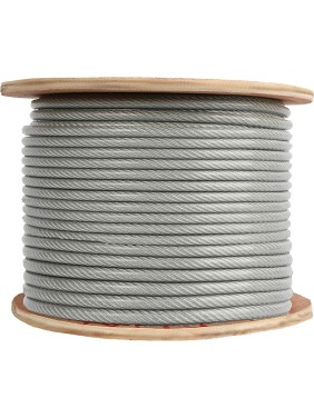 Стальной канат HITCH DIN3064, 6X36WS+FC 20.0 мм, 1000 метров SZ083396