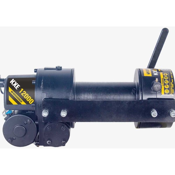 Лебедка электрическая червячная Автоспас ЛЧЭ 54И Зубр 24В W2115