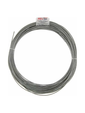 Стальной трос для растяжки DIN 3055, 2 мм, 30 м Tech-Krep 127844