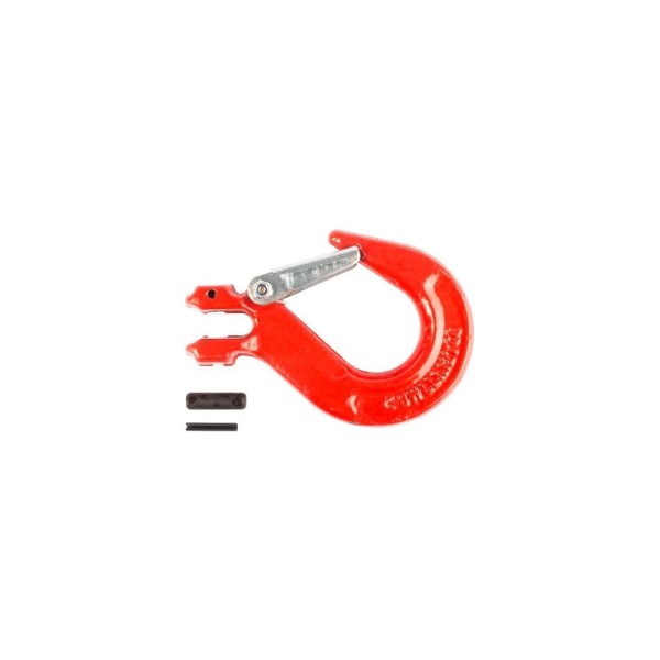 Крюк с вилочным креплением и защелкой г/п 8.0 т (D) TOR 1039601