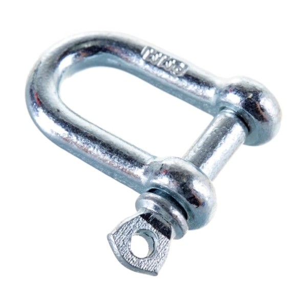 Скоба такелажная шакл 23 Болта 5 мм, ОЦ, прямая, для троса, 4 шт. B6B100500031007ф4