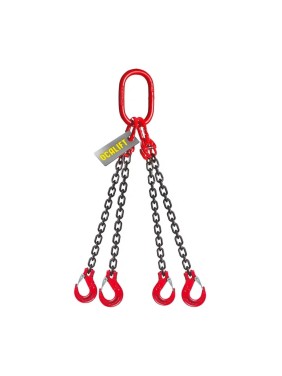 Цепной строп LITELIFT 4СЦ 2,36т 3,5м четырехветвевой цепь 6x18 T8 G80 4sc2360t35