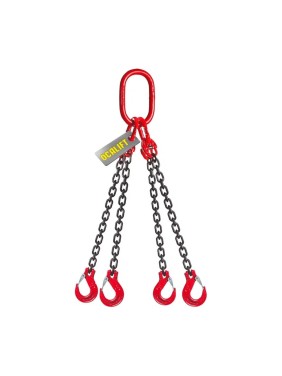 Цепной строп LITELIFT 4СЦ 2,36т 5м четырехветвевой цепь 6x18 T8 G80 4sc2360t5