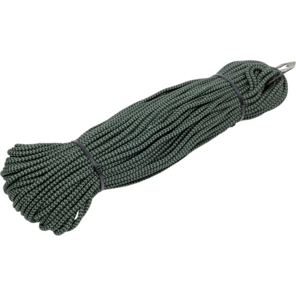 Плетеный шнур ПП 5 мм с сердечником, 16-прядный, высокопрочный, цветной, 50 м Tech-Krep 139912