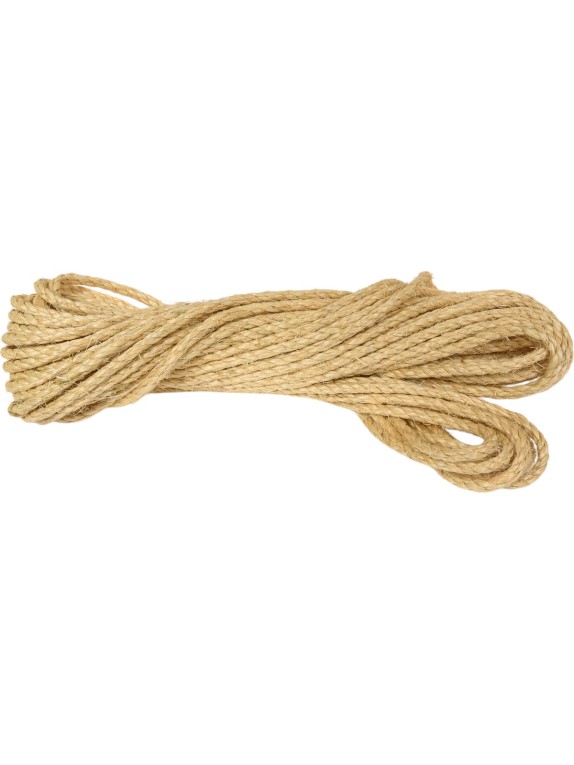 Веревка сизалевая СИБШНУР д 6 мм, 20 м 10164