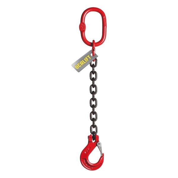 Цепной строп LITELIFT 1СЦ 2т 1м одноветвевой цепь 8x24 T8 G80 1sc2000t1