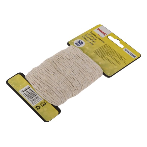 Хлопковая веревка WMC TOOLS 50 м WMC-TG9403006