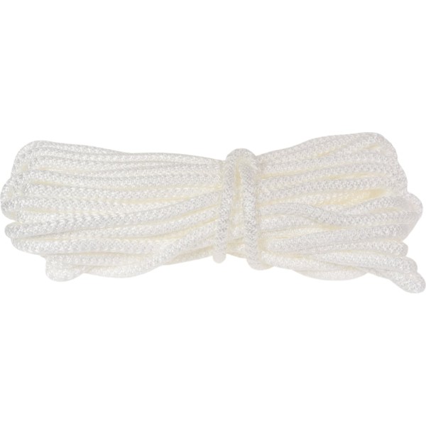 Шнур вязаный СИБШНУР д 10 мм, белый, 20 м 30250