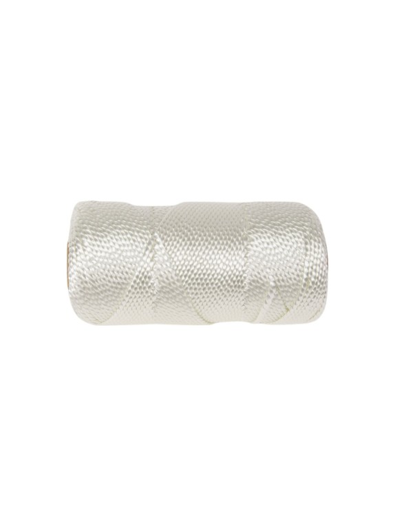 Полиамидная крученая нить truEnergy 187x4x2 мм, белая 100 м 12130