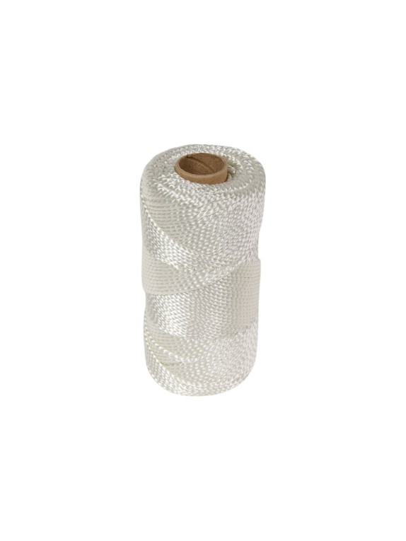 Полиамидная крученая нить truEnergy 187x4x2 мм, белая 100 м 12130