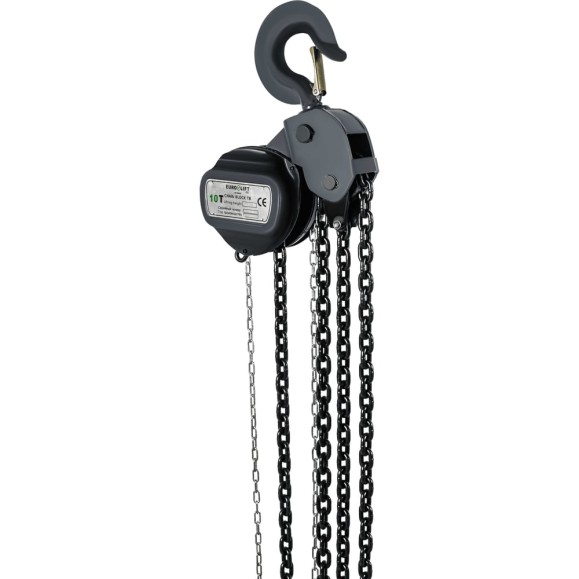 Таль ручная шестеренная стационарная (10.0тн, 12.0м) EURO-LIFT ТВ 0000927
