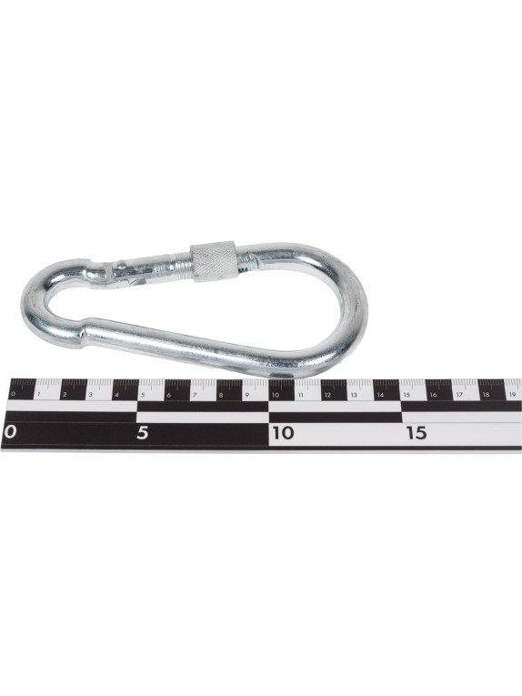 Пожарный карабин с фиксатором КРЕП-КОМП DIN 5299 D м12 5шт кпф12ф