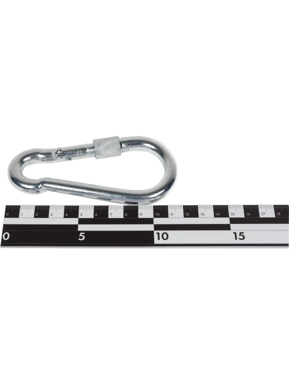 Пожарный карабин с фиксатором КРЕП-КОМП DIN 5299 D, м11, 1 шт. кпф11мф