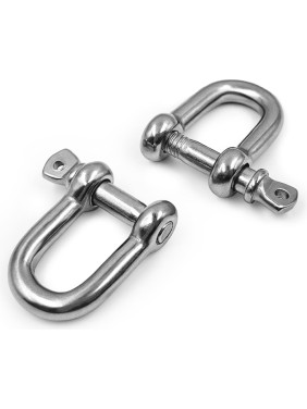 Нержавеющая такелажная скоба KREPFIELD 4 мм, ART 9076, А4 9076А4СКОБА4ММ-1