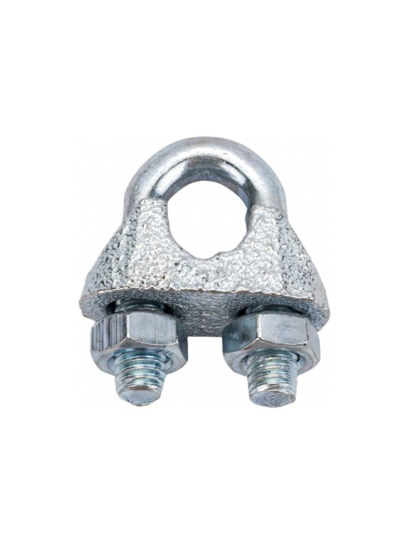 Дугообразный зажим троса 8мм DIN741 2шт - ярлык Tech-Krep 102738