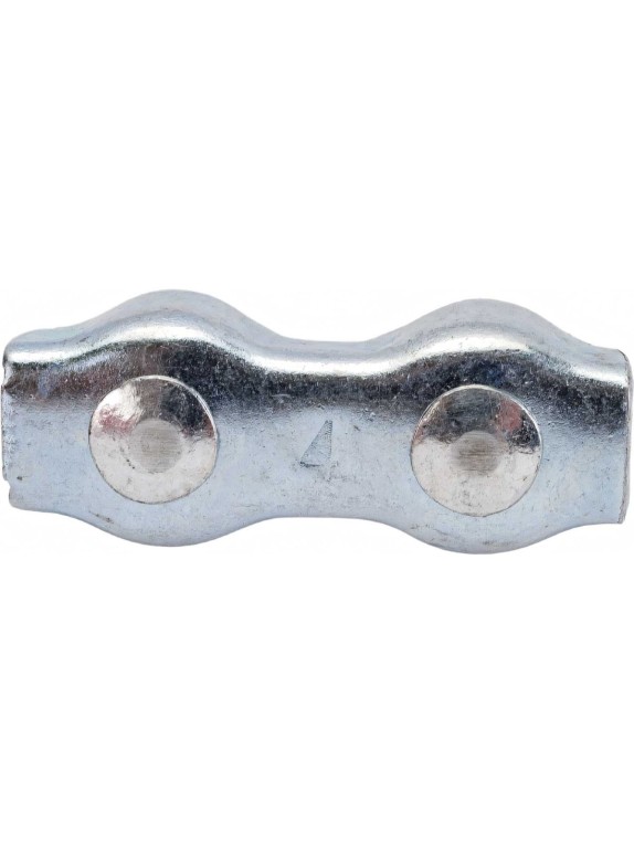 Зажим троса Госкреп Dupleх, 4 мм (2 шт) 7-0011040