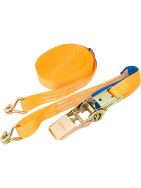 Ремень стяжной ПРОММЕТАЛЛ 1.5/3 т, 25 мм, оранжевый, 6 м, рабочая нагрузка 750 кг РС1.53256750