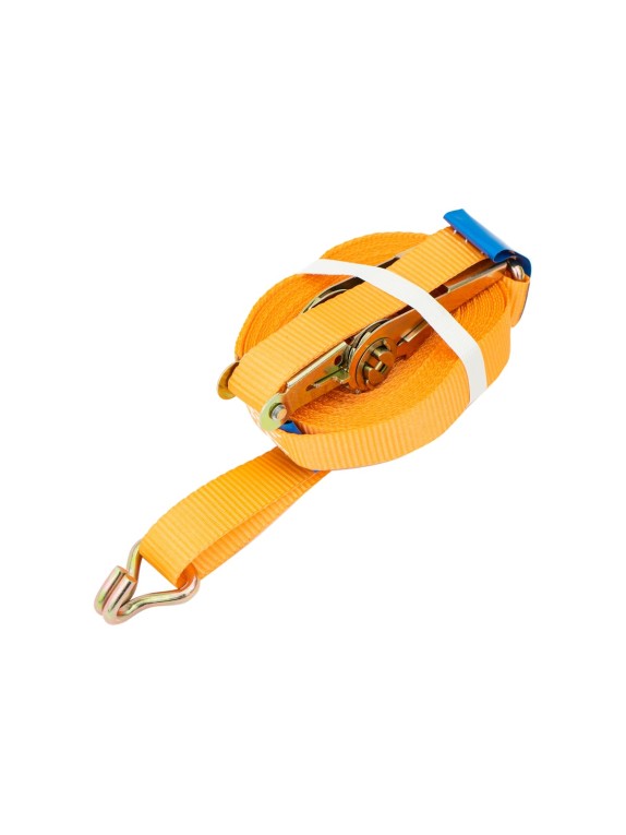 Ремень стяжной ПРОММЕТАЛЛ 1.5/3 т, 25 мм, оранжевый, 6 м, рабочая нагрузка 750 кг РС1.53256750