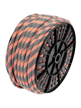 Страховочная высокопрочная веревка Gigant 48 прядей, 12мм х 50м HRS-02