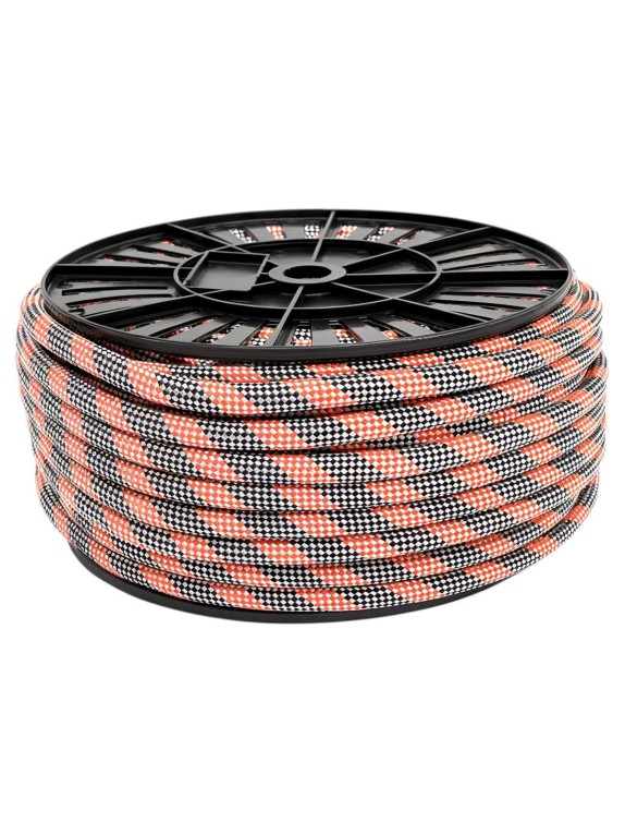 Страховочная высокопрочная веревка Gigant 48 прядей, 12мм х 50м HRS-02