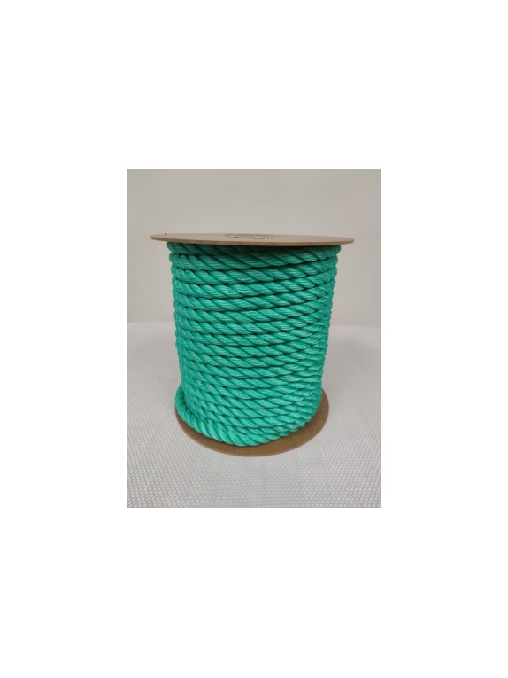 Полистиловый канат ОАО КАНАТ ПСТ ø24мм,, тросовой свивки 3-прядный,, шайба, 50м 3010030024