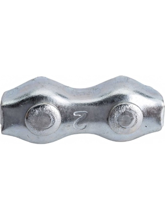 Зажим для троса 2мм 2шт - ярлык Tech-Krep Duplex 108071