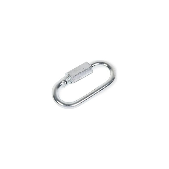 Карабин винтовой/соединитель цепи STEELREX цинк, 4 мм, упаковка 1 шт. 0527004000W100000110