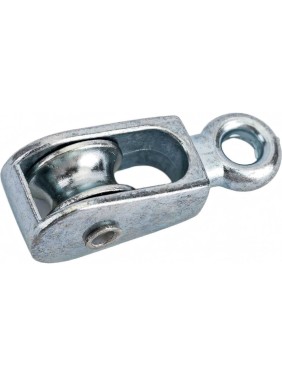 Одинарный блок КРЕП-КОМП шкив металлический 15 миллиметр /5/ 1шт бом15мф