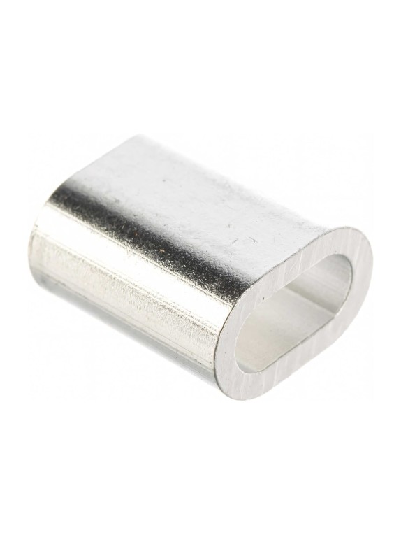 Прижимной зажим-наконечник для троса Tech-Krep 4 мм, DIN 3093, 2 шт. 102758