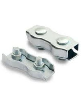 Соединитель троса двойной Доброга 6 мм DUPLEX 100 шт ЦБ-00032595