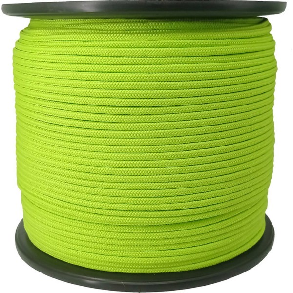 Шнур бытовой Сибшнур д 8 мм, 200 м, НЕОН, на катушке 20997