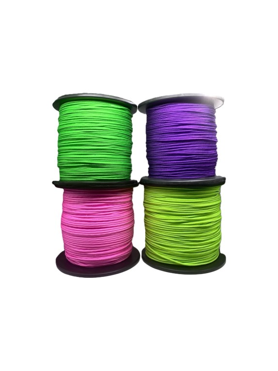 Шнур бытовой Сибшнур д 8 мм, 200 м, НЕОН, на катушке 20997