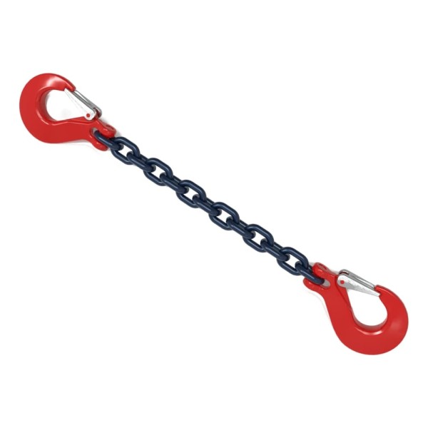 Цепь ООО Грузкомплект крепежная с крюками 3т 8м (цепь д.7мм) цкк3т8м
