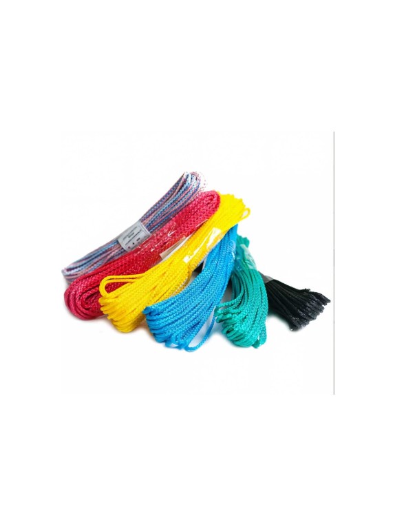 Вязаный полипропиленовый шнур, цветной, моток, 3мм х 20м Эбис 00002