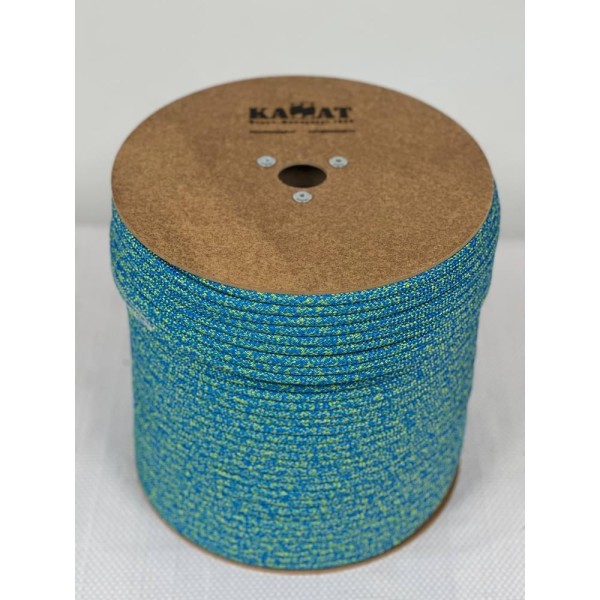 Репшнур ПА ОАО КАНАТ ø8мм 32-х прядный "УРАЛ",, цветная, термообработанная, оплётка из кручёных нитей, с ПА сердечником низкого растяжения, 50м 1010320008Р 1010320008Р50