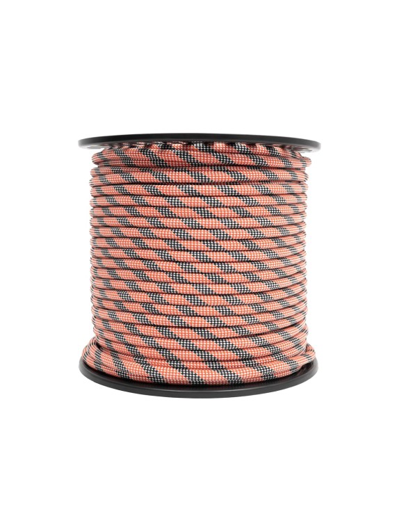 Страховочная высокопрочная веревка Gigant 48 прядей, 10мм х 100м HRS-01