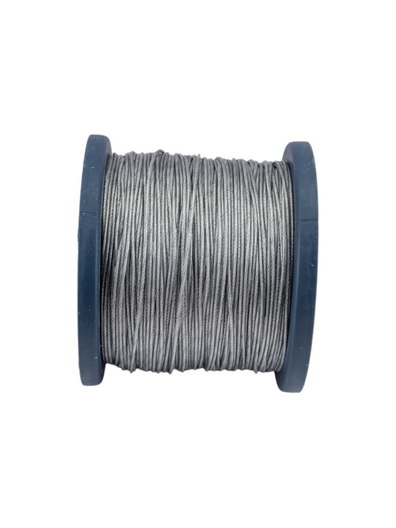 Стальной трос в ПВХ STARFIX SWR М3, PVC М4, DIN 3055, бухта 200 м SMP-53714-200