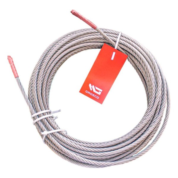 Трос GROSCO DIN 3055, 200000 мм (200м), O-5 мм / SR05N200