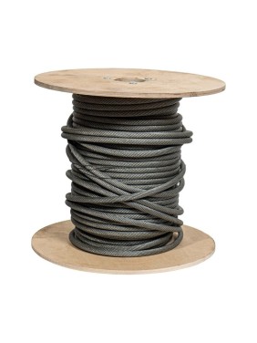 Универсальный грузовой канат для автомобильного крана ПРОММЕТАЛЛ оцинкованный, 6x19+1 о.с., 15 мм, 220 м УнвТрКрО15220619 Универсальный грузовой канат для автомобильного крана ПРОММЕТАЛЛ оцинкованный, 6x19+1 о.с., 15 мм, 220 м УнвТрКрО15220619