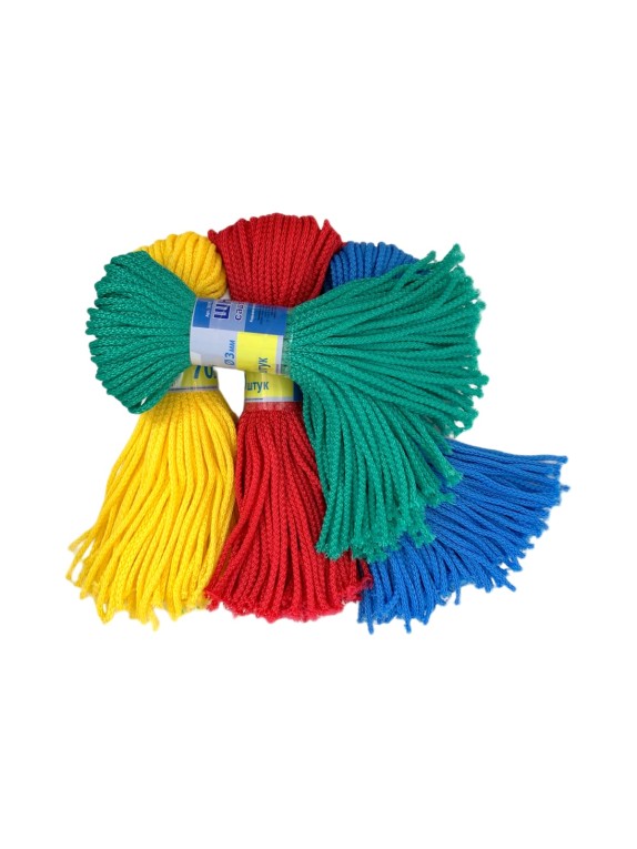 Шнур вязаный СИБШНУР д 3 мм, цветной, САДОВОД 30076