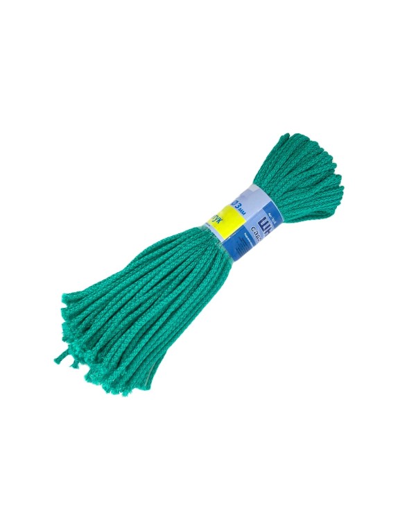 Шнур вязаный СИБШНУР д 3 мм, цветной, САДОВОД 30076