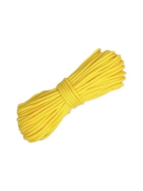 Вязаный шнур Сибшнур диаметр 6 мм, 20 м, белый 30200