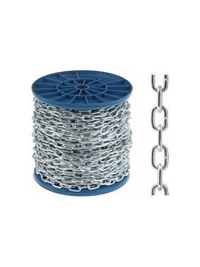 Сварная короткозвенная цепь Gigant DIN 766 M6 18м 123924 Сварная короткозвенная цепь Gigant DIN 766 M6 18м 123924