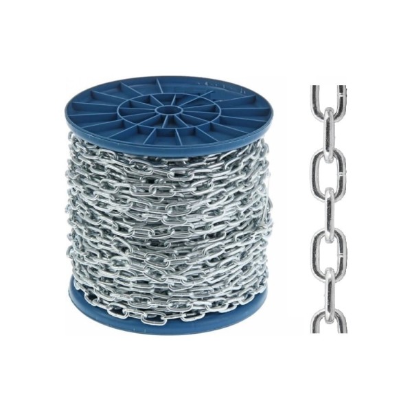 Сварная короткозвенная цепь Gigant DIN 766 M6 18м 123924