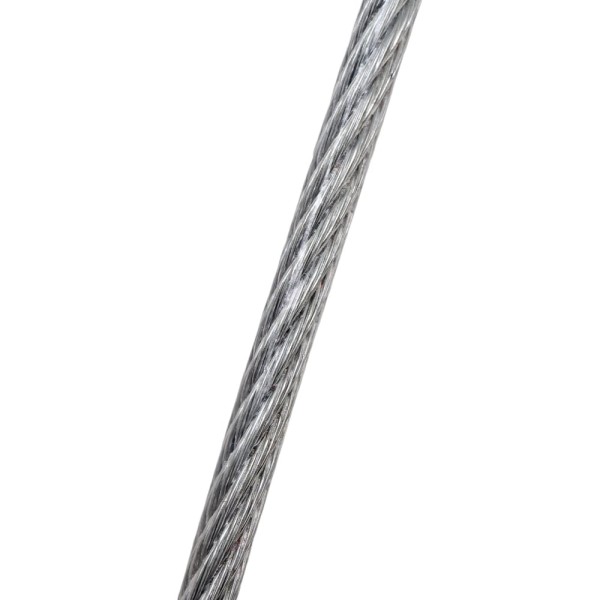 Стальной трос Gigant DIN 3055 5/6мм в ПВХ оплетке цинк 100м GSC-003