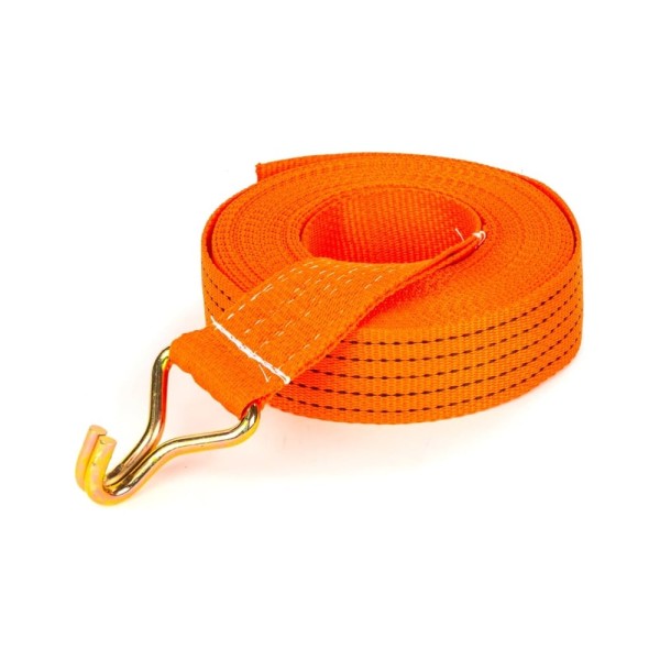 Лента ремня крепления груза с крюком TopAuto 2,5/5 т, 8 м Л8К5