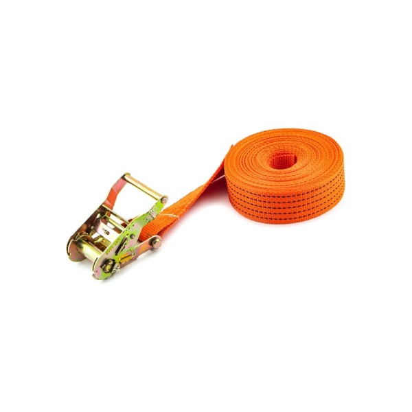 Кольцевой ремень крепления груза TopAuto ширина ленты 50 мм, 2000/4000 кг, 8 м, механизм 135 мм КРК2508М