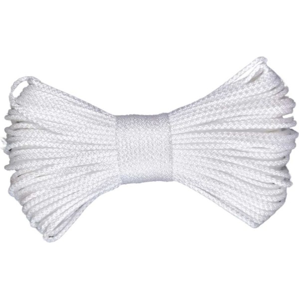 Шнур вязаный полипропиленовый ООО Оптхозторг 4 мм 100 м белый 03841002