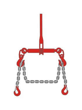 Цепная стяжка с талрепом ТамбовТехСнаб 8т 16мм (22т) 10м 7930130726040